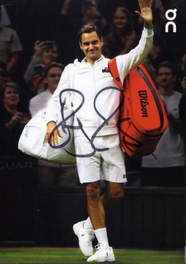 Roger Federer Autograph Autogramm | ID 8275281805461