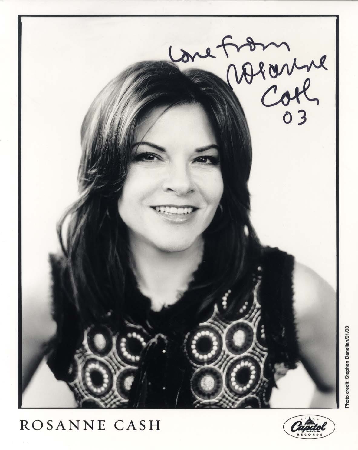 Rosanne Cash Autogramm