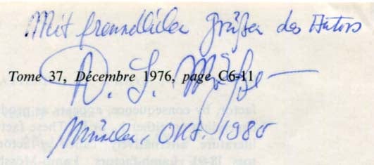 Rudolf Mößbauer Autograph Autogramm | ID 8141288734869