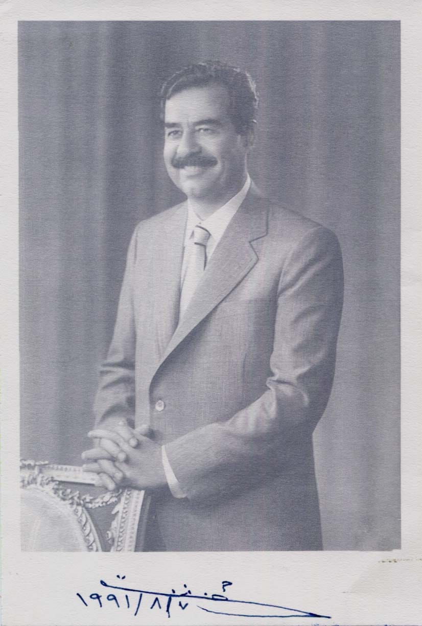 Saddam Hussein Autograph Autogramm | ID 8105175548053