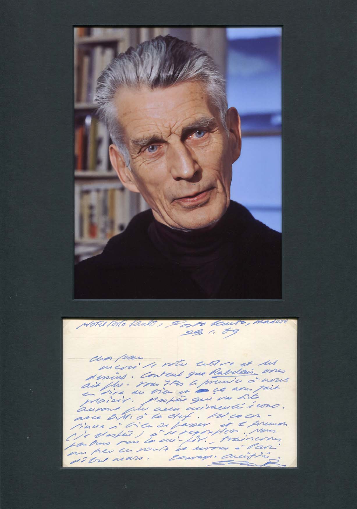 Samuel Beckett Autograph Autogramm | ID 7938283012245
