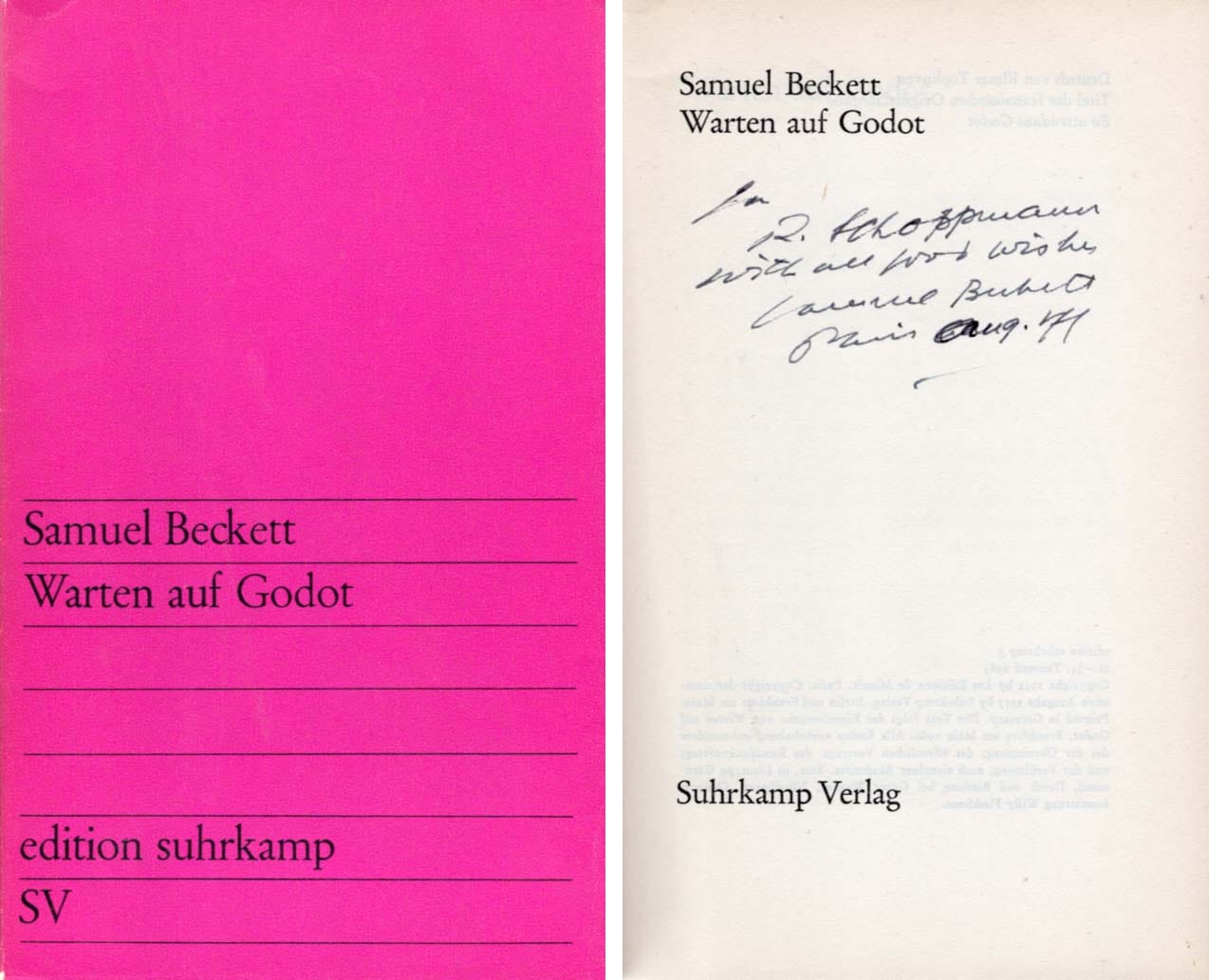 Samuel Beckett Autograph Autogramm | ID 7978638901397