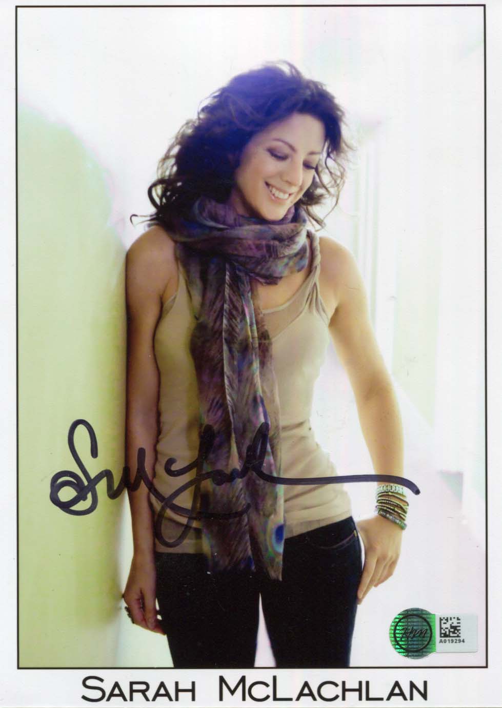 Sarah  McLachlan Autograph Autogramm | ID 8000814874773