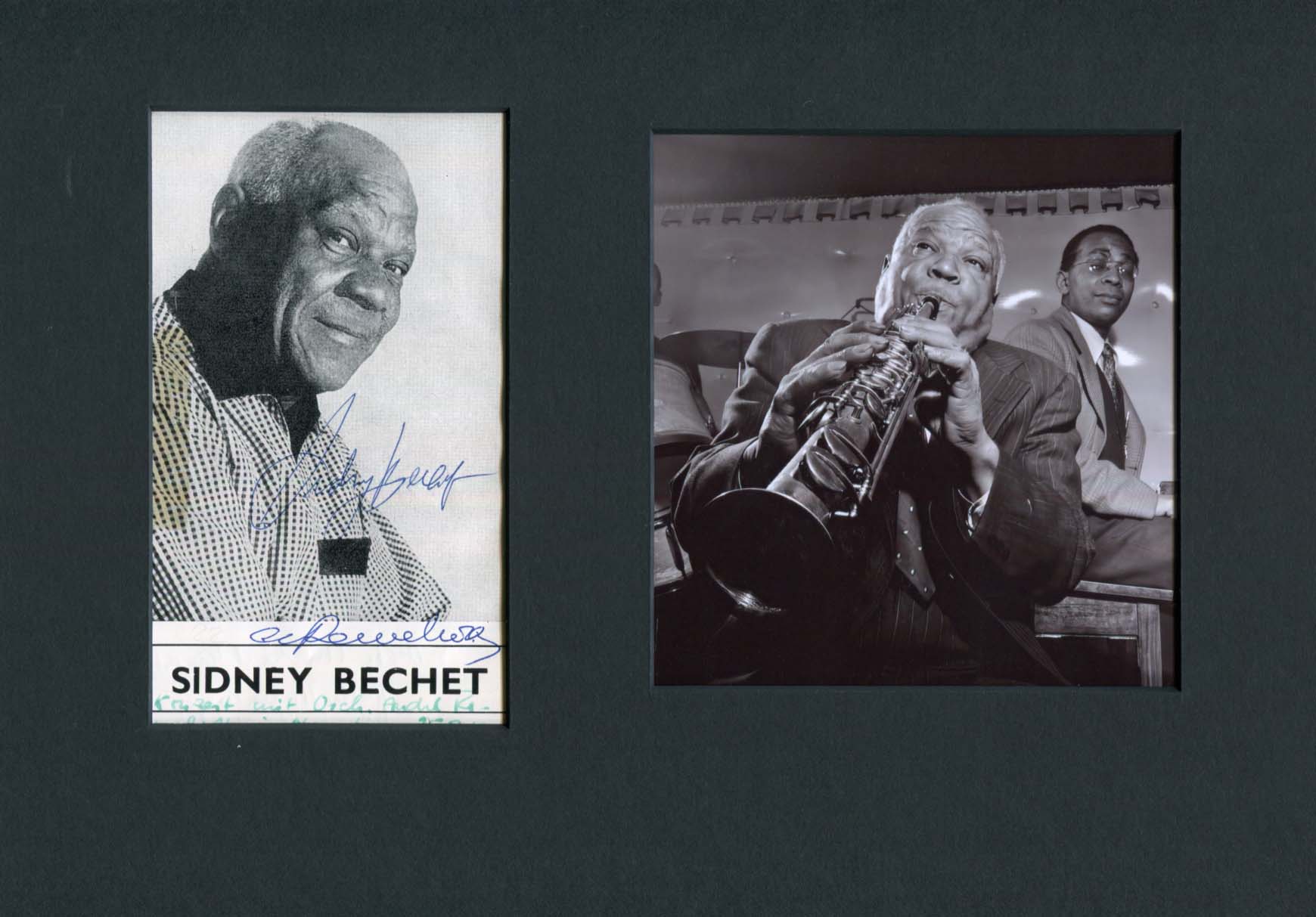 Sidney  Bechet Autograph Autogramm | ID 7989538422933