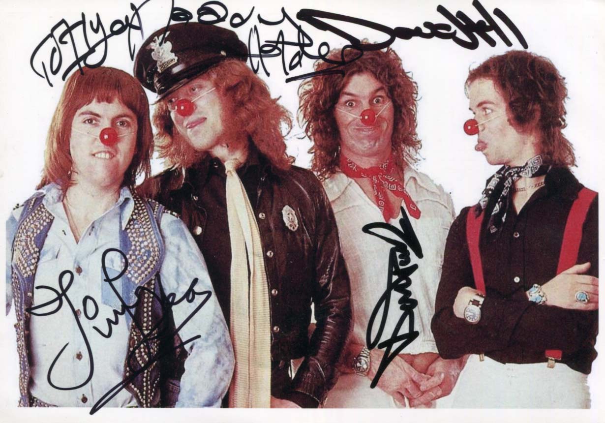 Slade Autograph | signed photographs