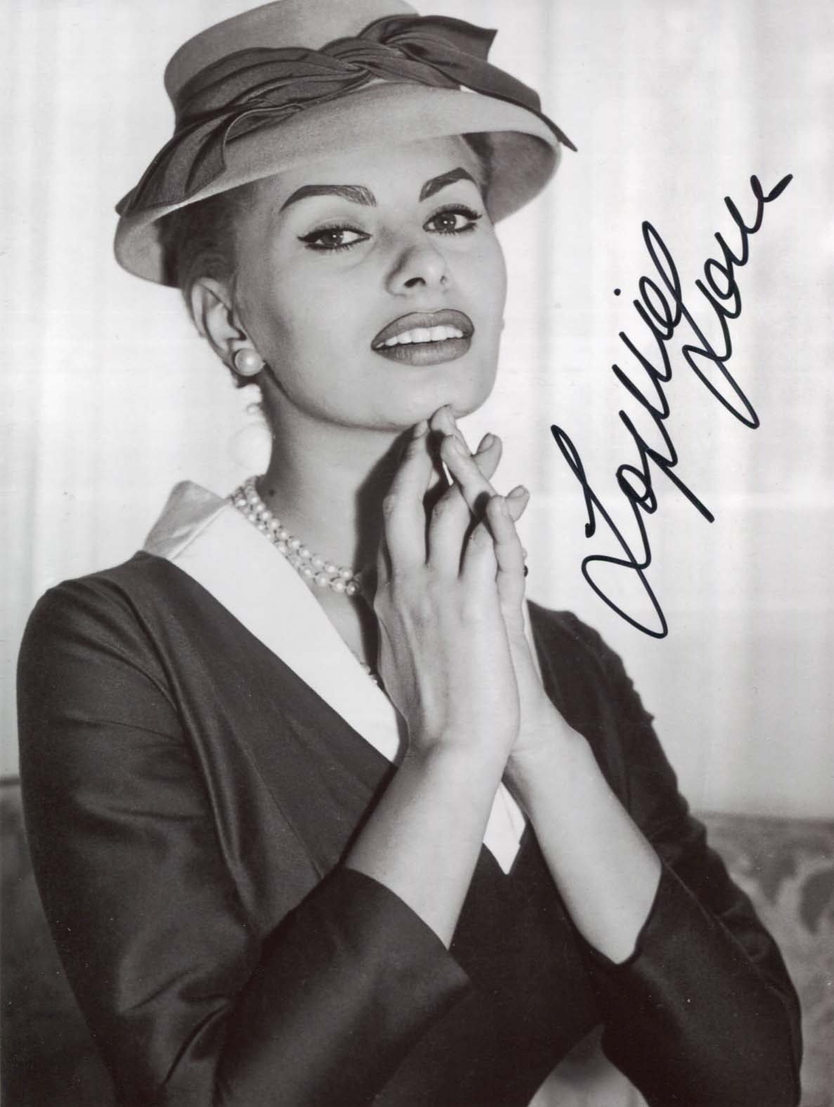 Sophia Loren Autograph Autogramm | ID 8105816195221
