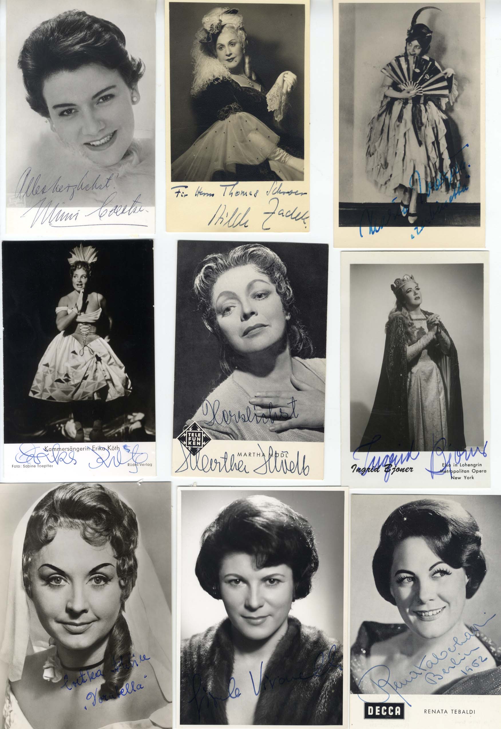  Soprano Collection II Autograph Autogramm | ID 8584123646101