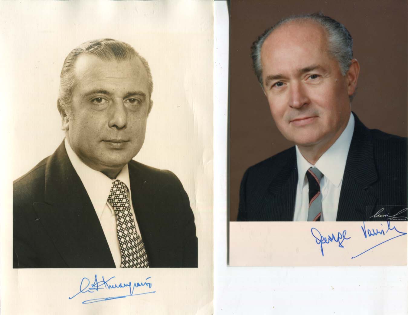 Spyros Achilleos &amp; George Kyprianou &amp; Vassiliou Autograph Autogramm | ID 8056844386453