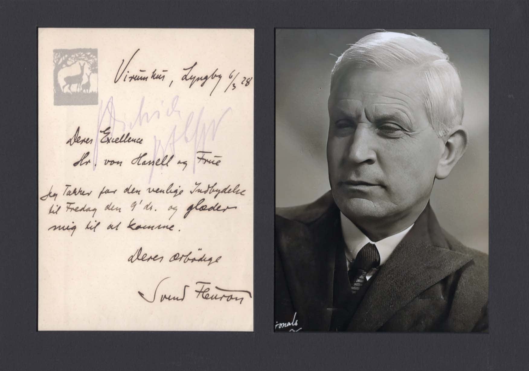 Svend Fleuron Autograph Autogramm | ID 7889991958677