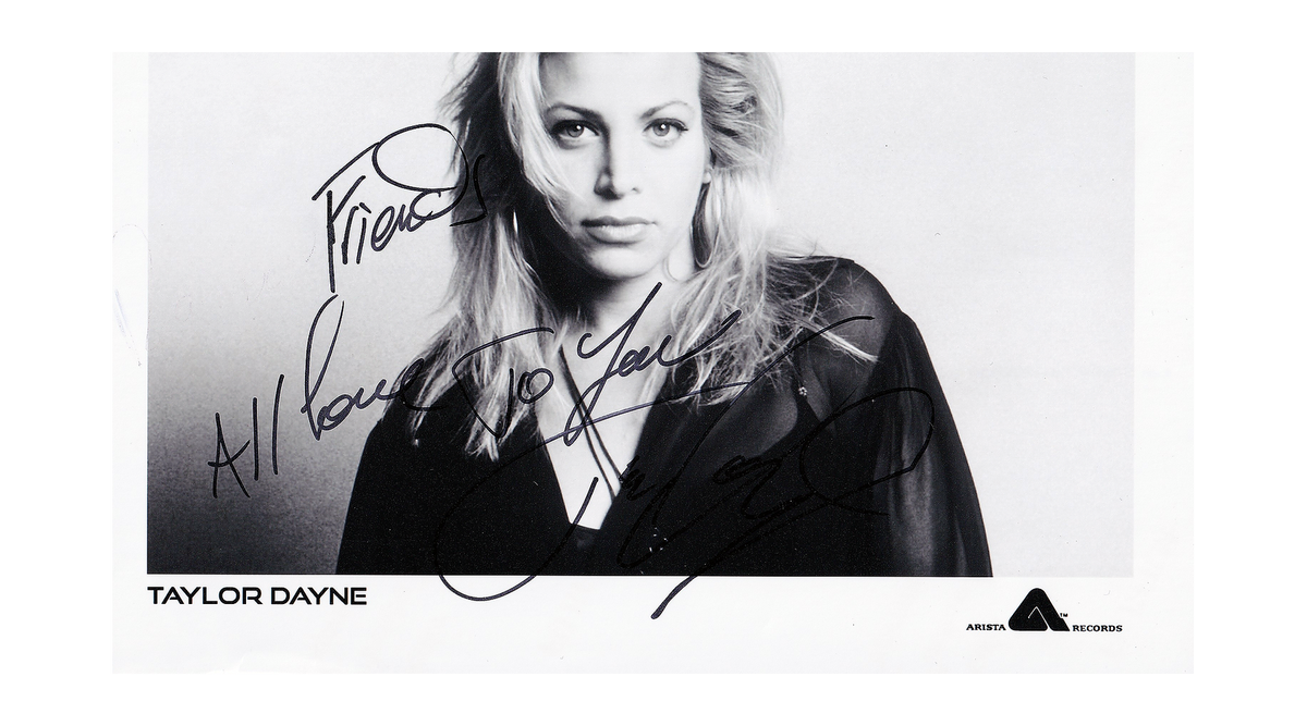 Taylor Dayne Autograph Autogramm | ID 16019031097725