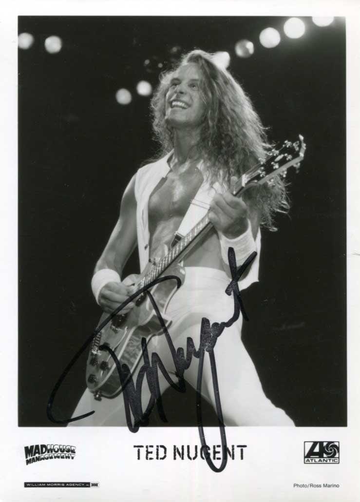 Ted Nugent Autograph Autogramm | ID 14601265906045