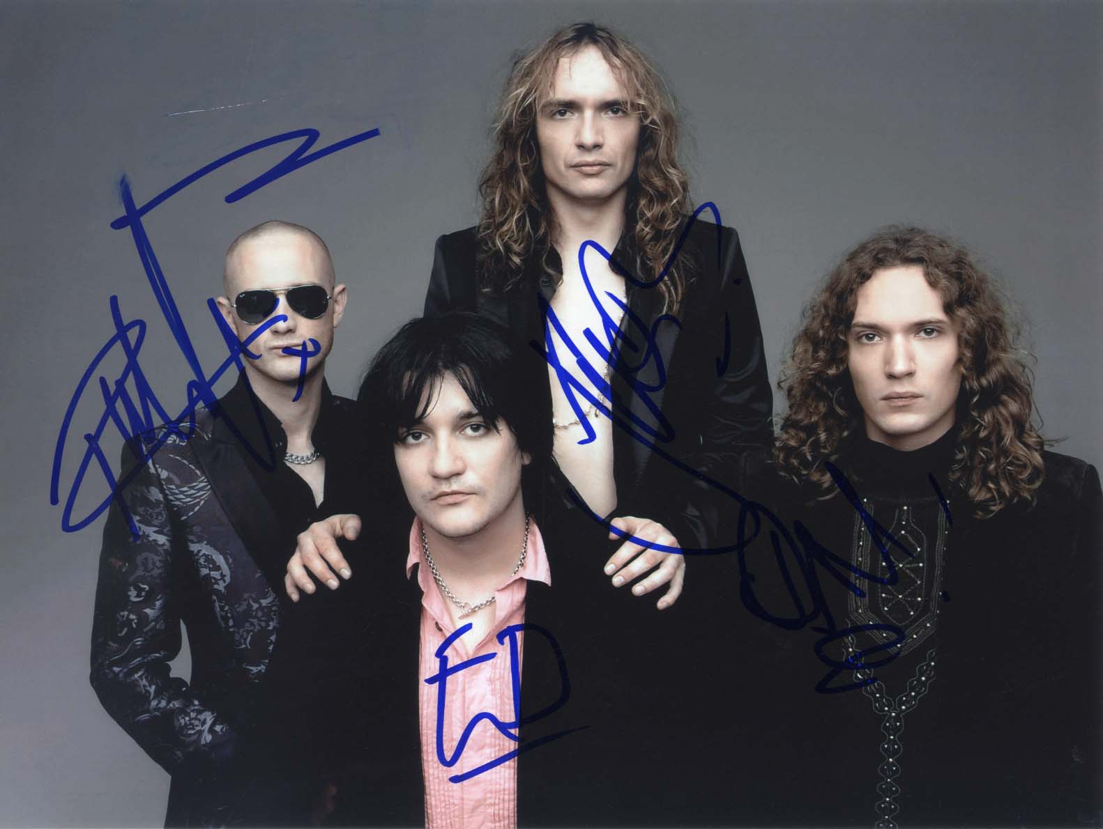 The Darkness (band) Autographs