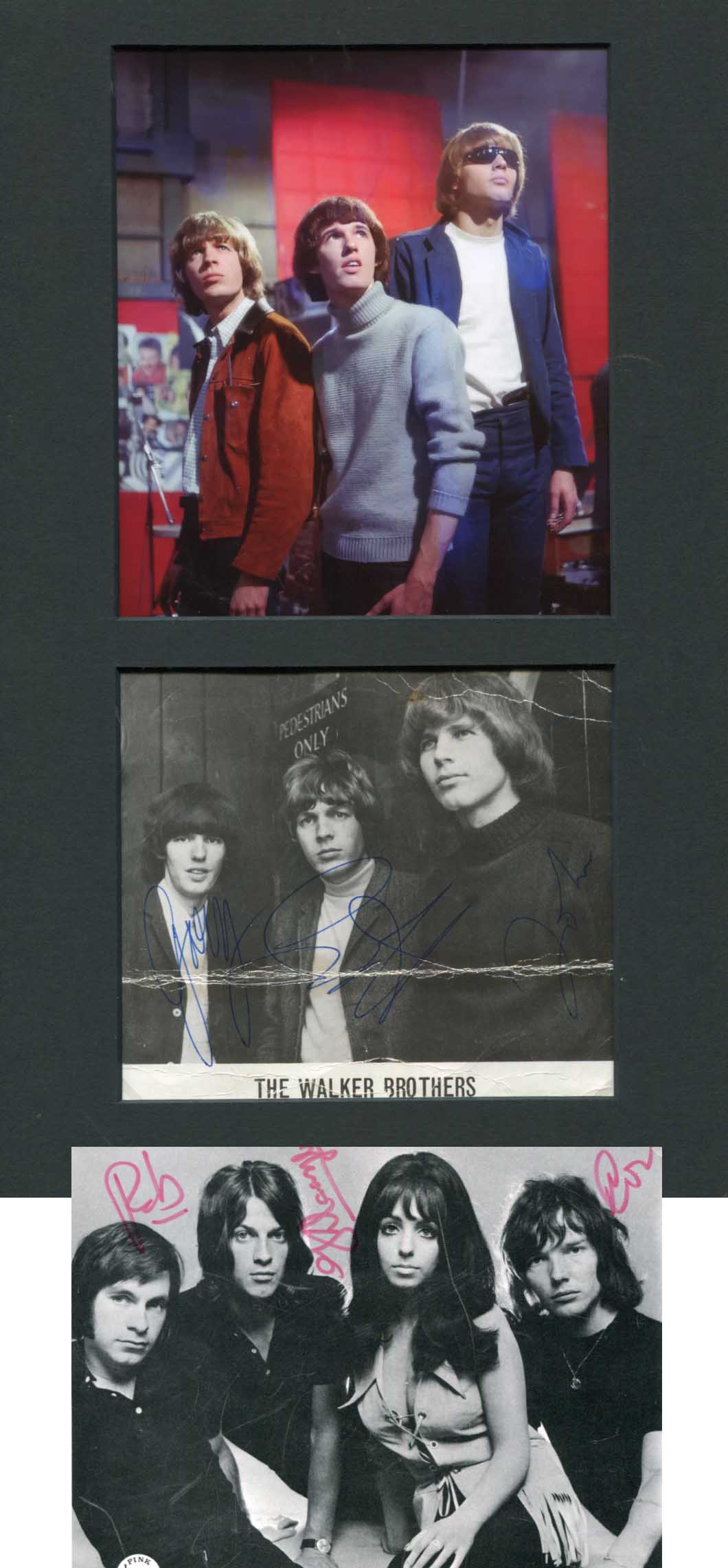  The Walker Brothers &amp; Shocking Blue Autograph Autogramm | ID 14671670739325