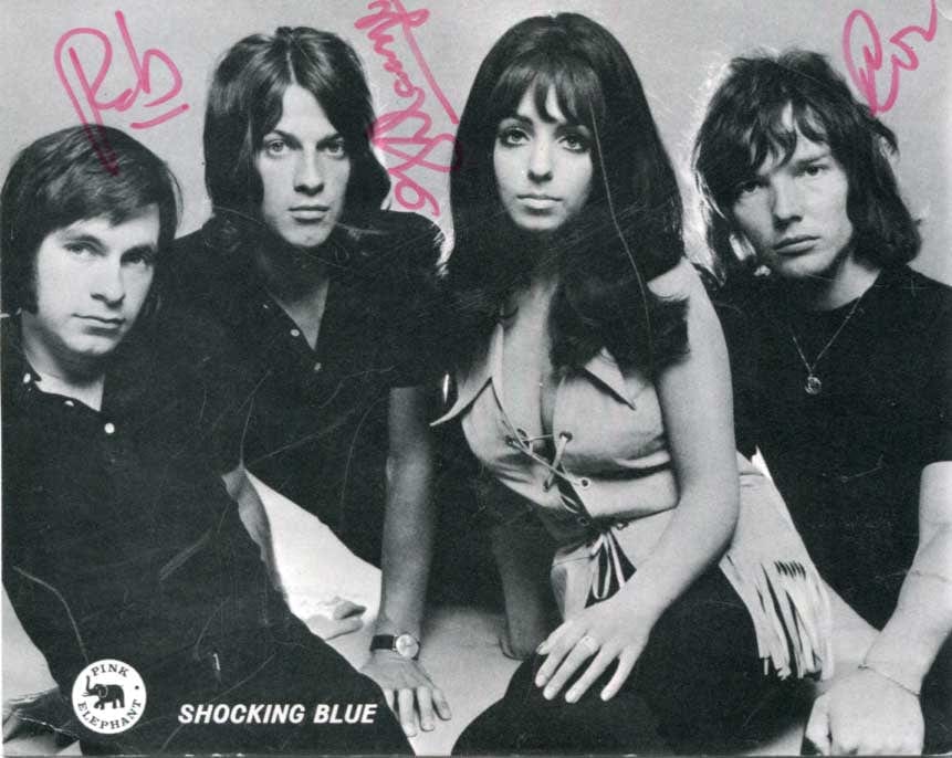  The Walker Brothers &amp; Shocking Blue Autograph Autogramm | ID 14671670739325