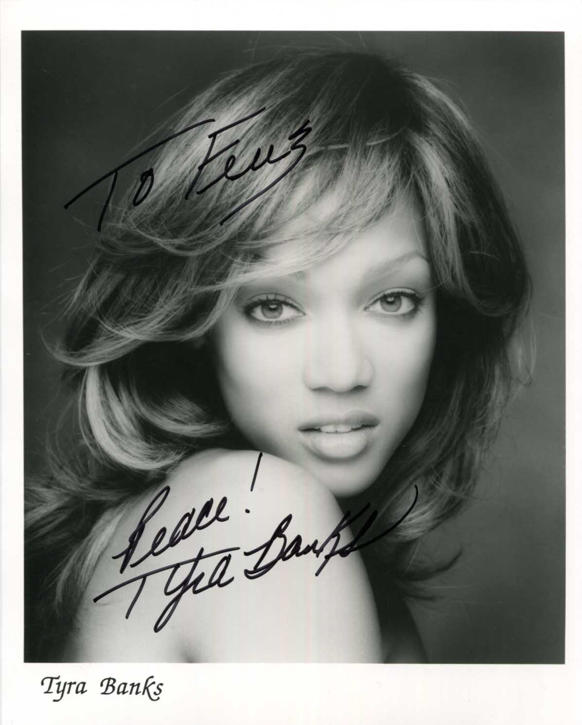 Tyra Banks Autograph Autogramm | ID 14600901165437