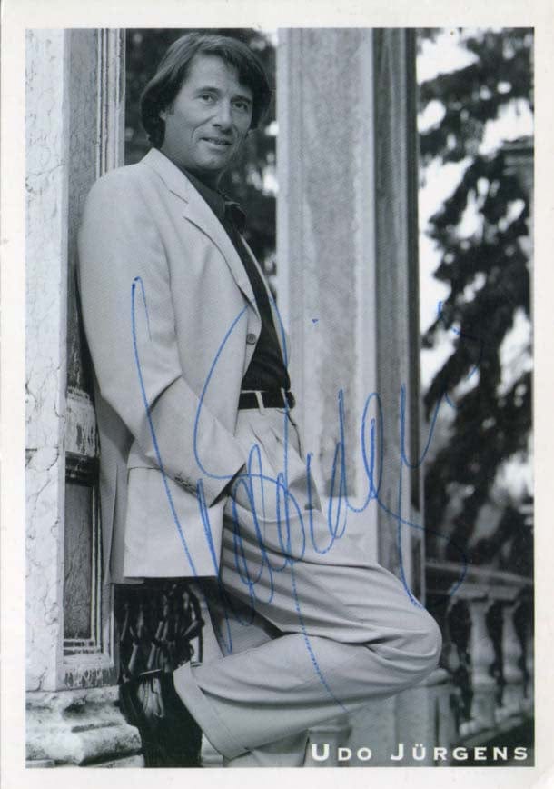 Udo Jürgens Autograph Autogramm | ID 8256397279381