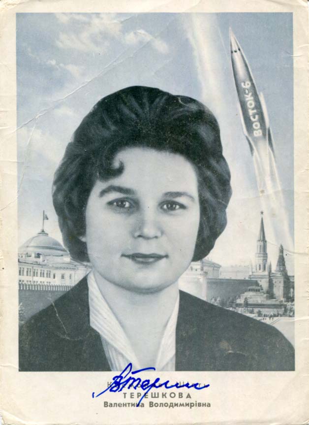 Valentina Vladimirovna Tereshkova Autograph Autogramm | ID 8065979711637