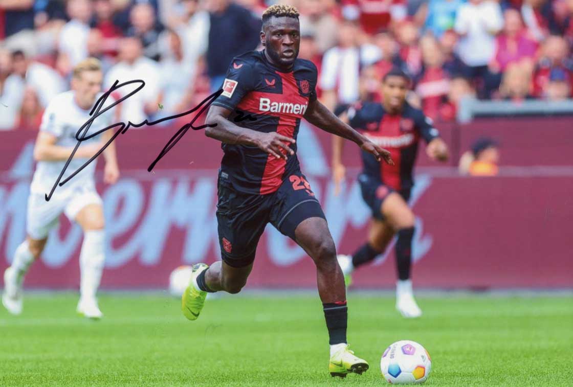 Victor Okoh Boniface Autograph Autogramm | ID 8429884604565