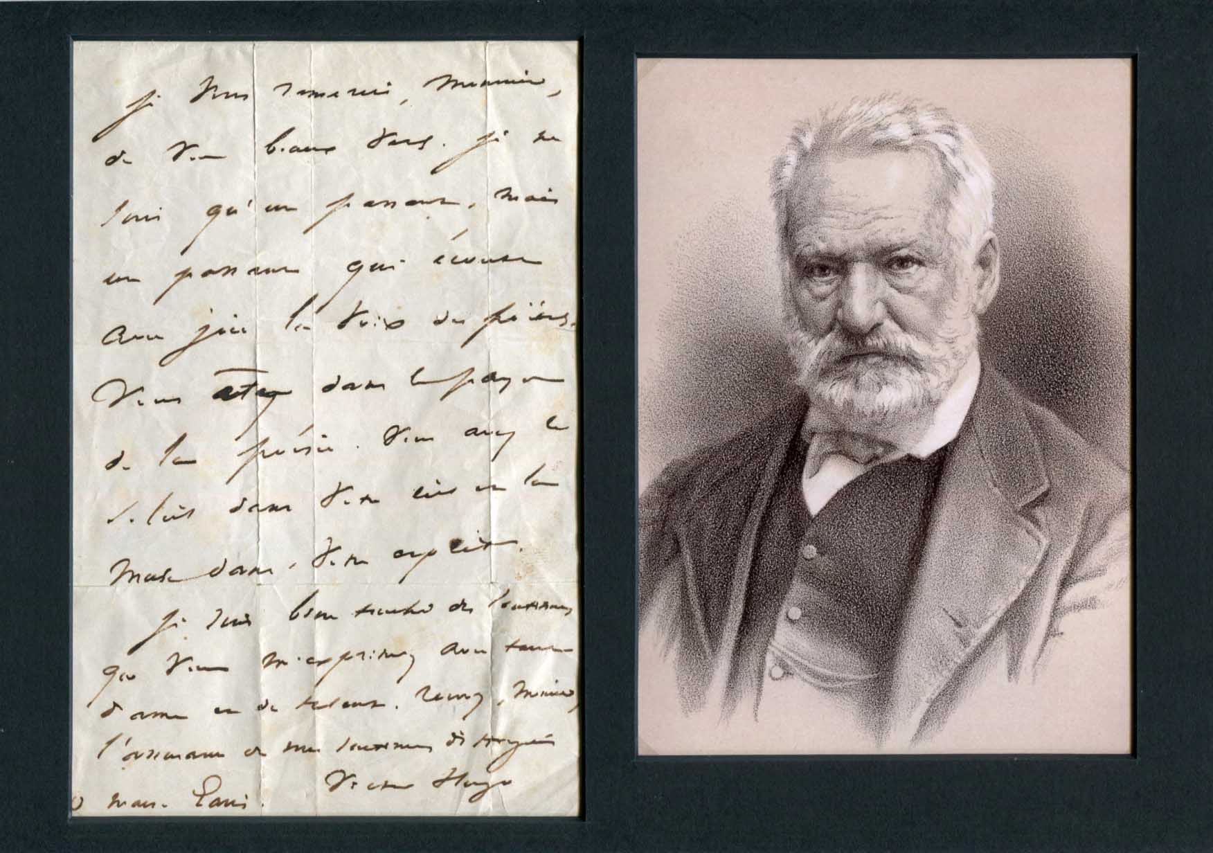 Victor Hugo Autograph Autogramm | ID 8525367935125