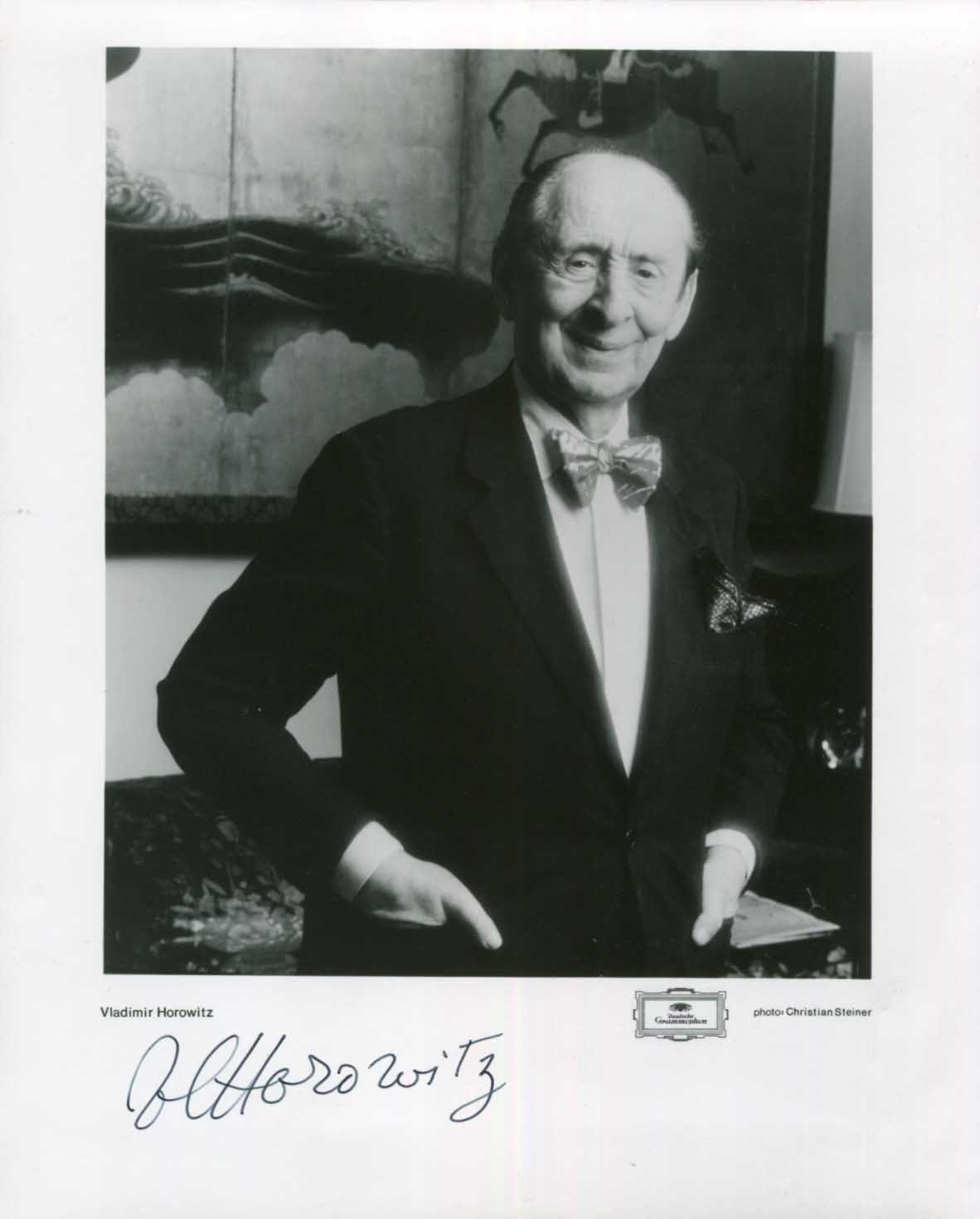 Vladimir Horowitz Autograph Autogramm | ID 8526310834325