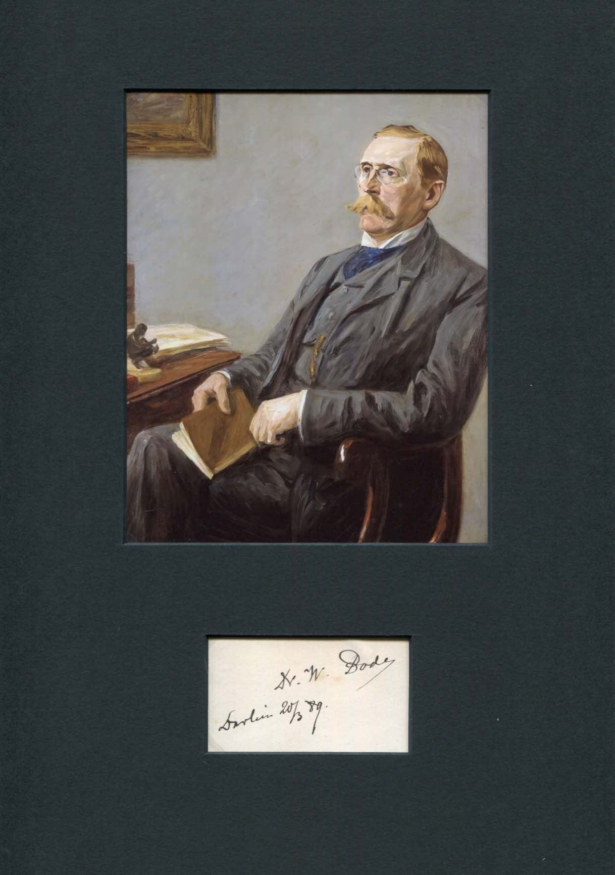 Wilhelm von Bode Autograph Autogramm | ID 8197379883157