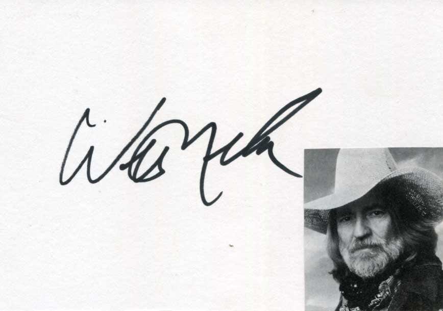 Willie  Nelson Autograph Autogramm | ID 14844420358525