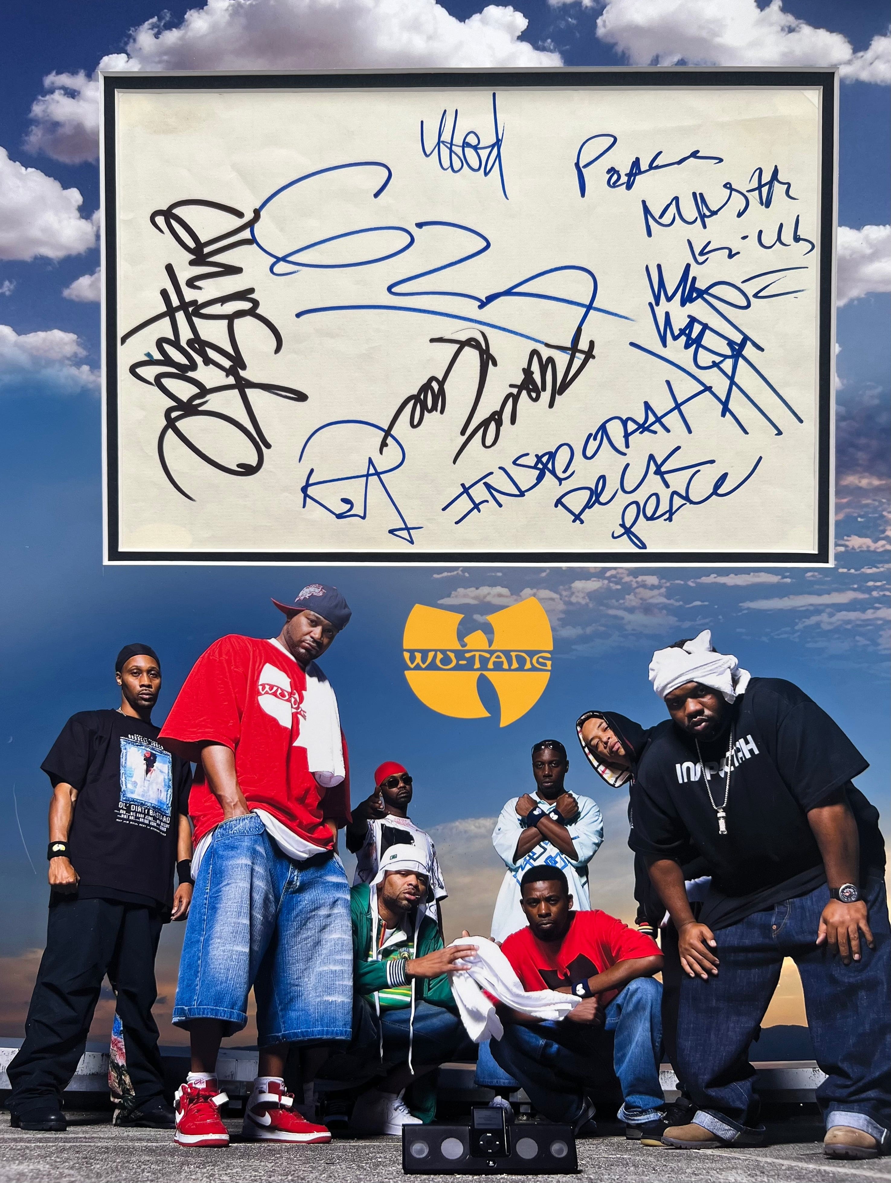  Wu-Tang Clan Autograph Autogramm | ID 8611660202133