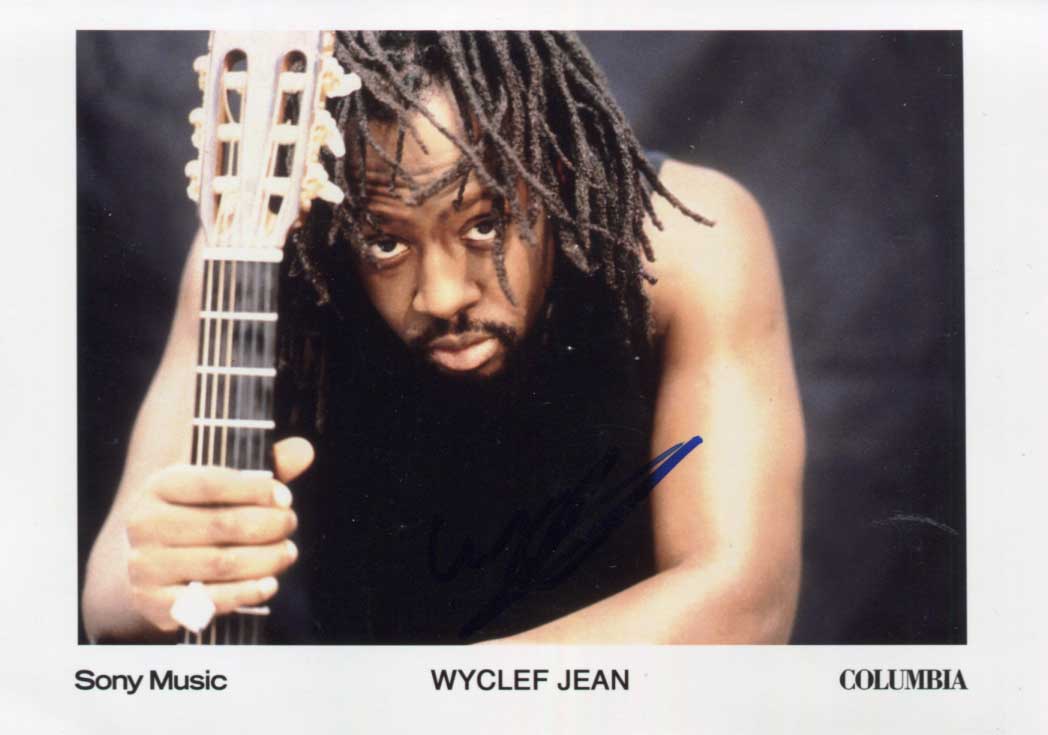 Wyclef Jean Autograph Autogramm | ID 14879556108669