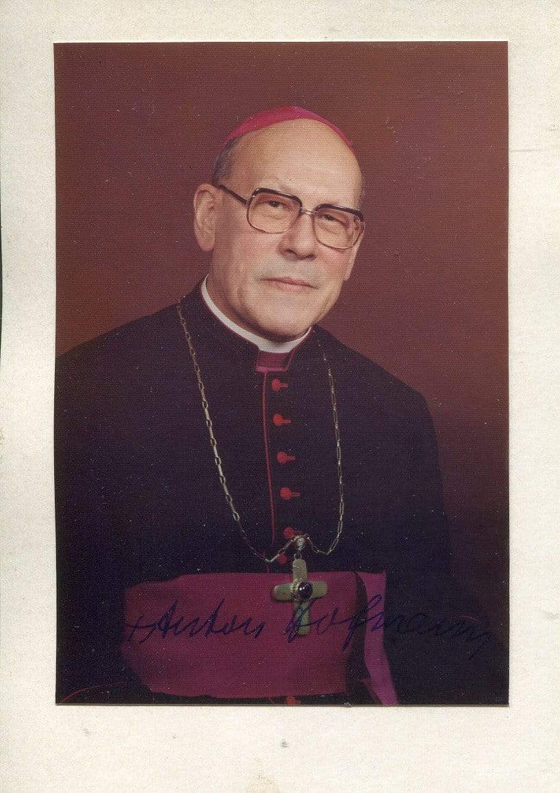 Hofmann, Bishop Anton autograph