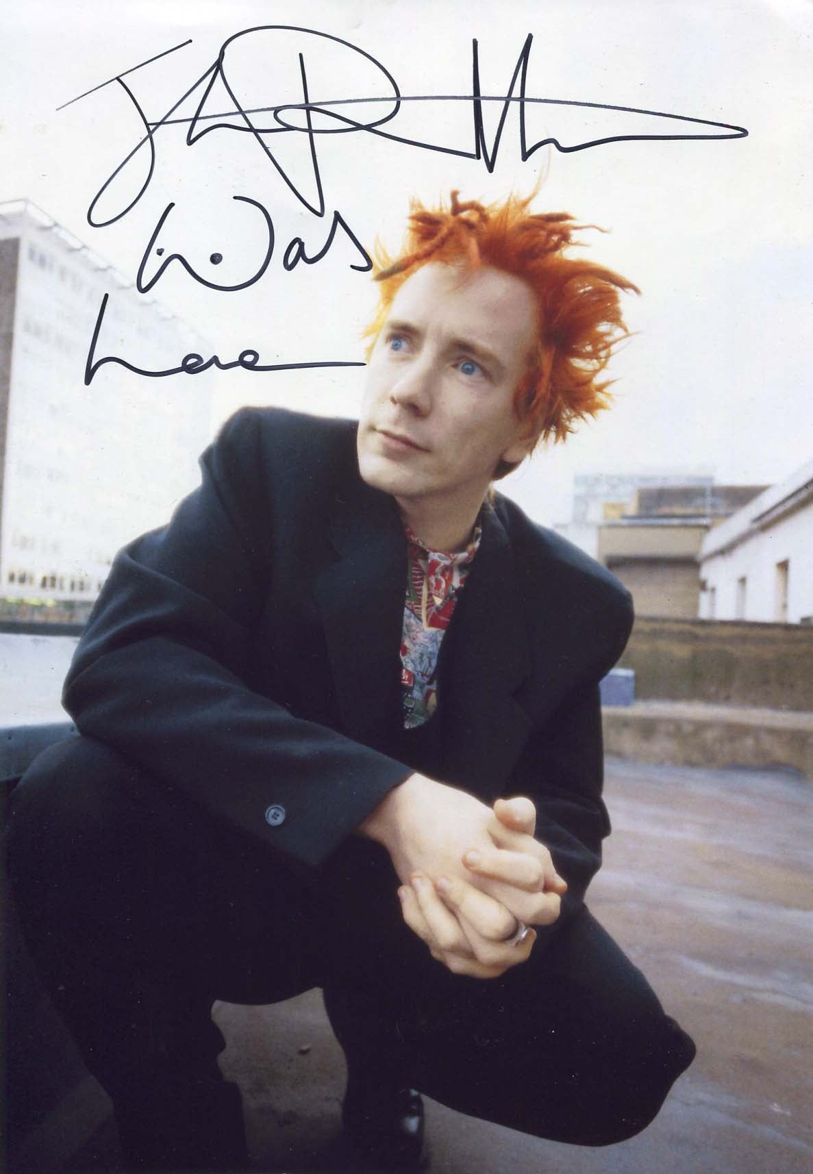 Johnny Rotten Autograph | signed photographs
