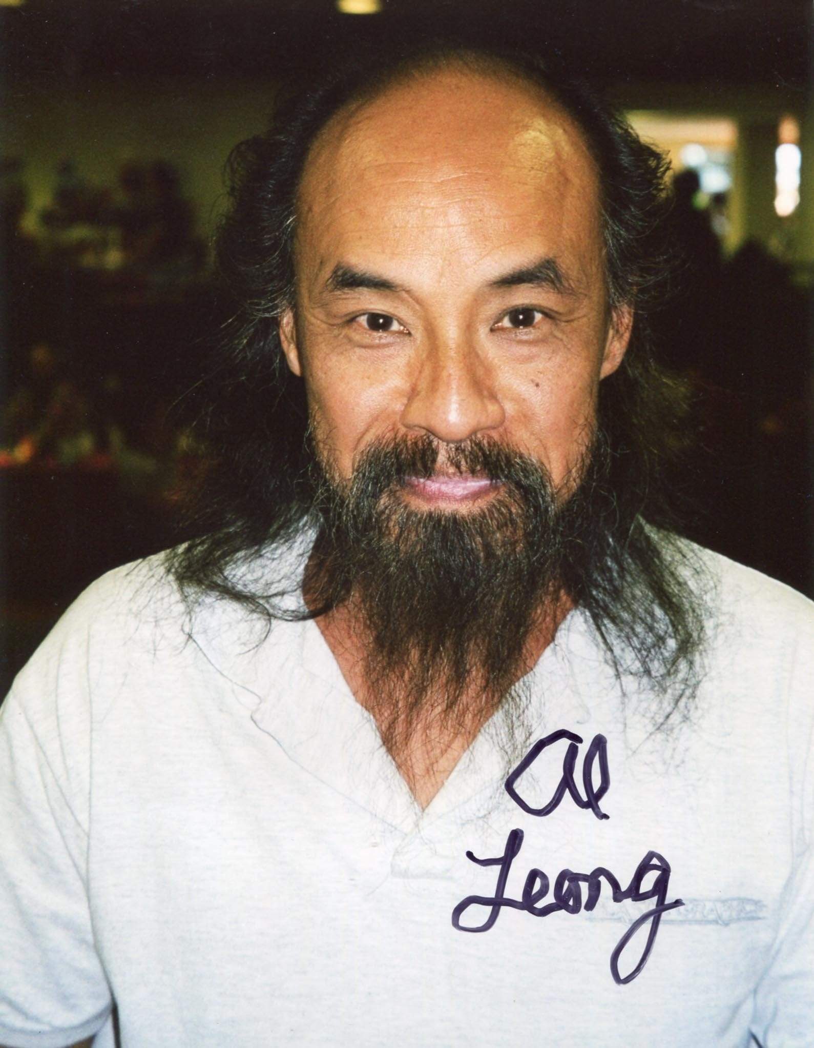 Leong, Al autograph