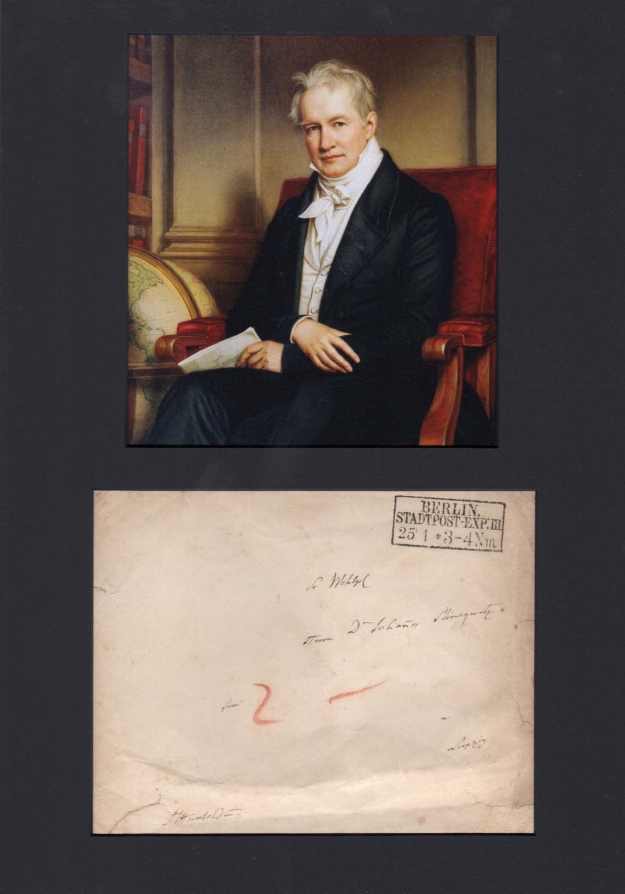 Alexander von Humboldt Autogramm