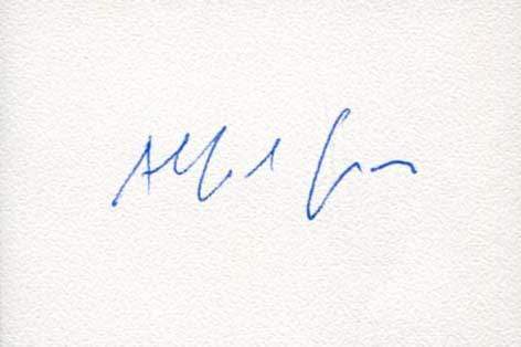 Grosser, Alfred autograph