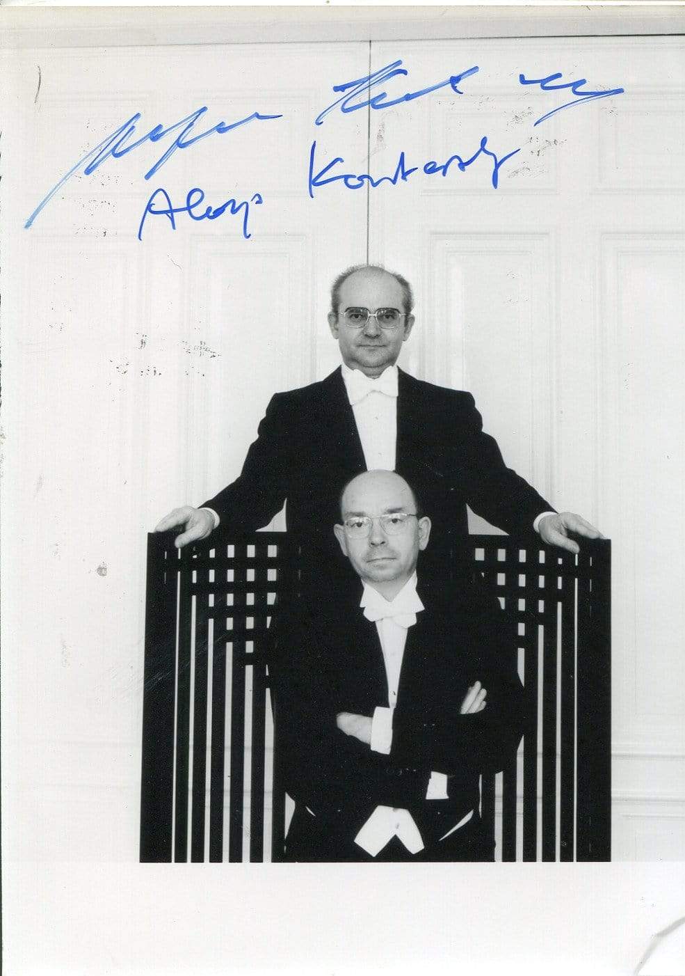 Kontarsky, Aloys & Alfons autograph