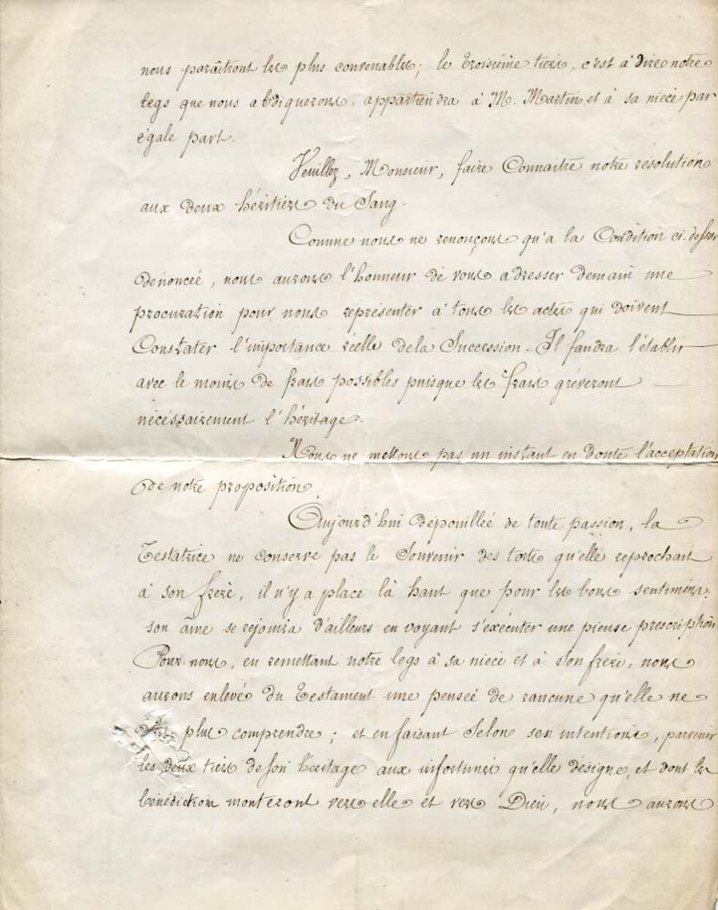 Alphonse de Lamartine Autograph