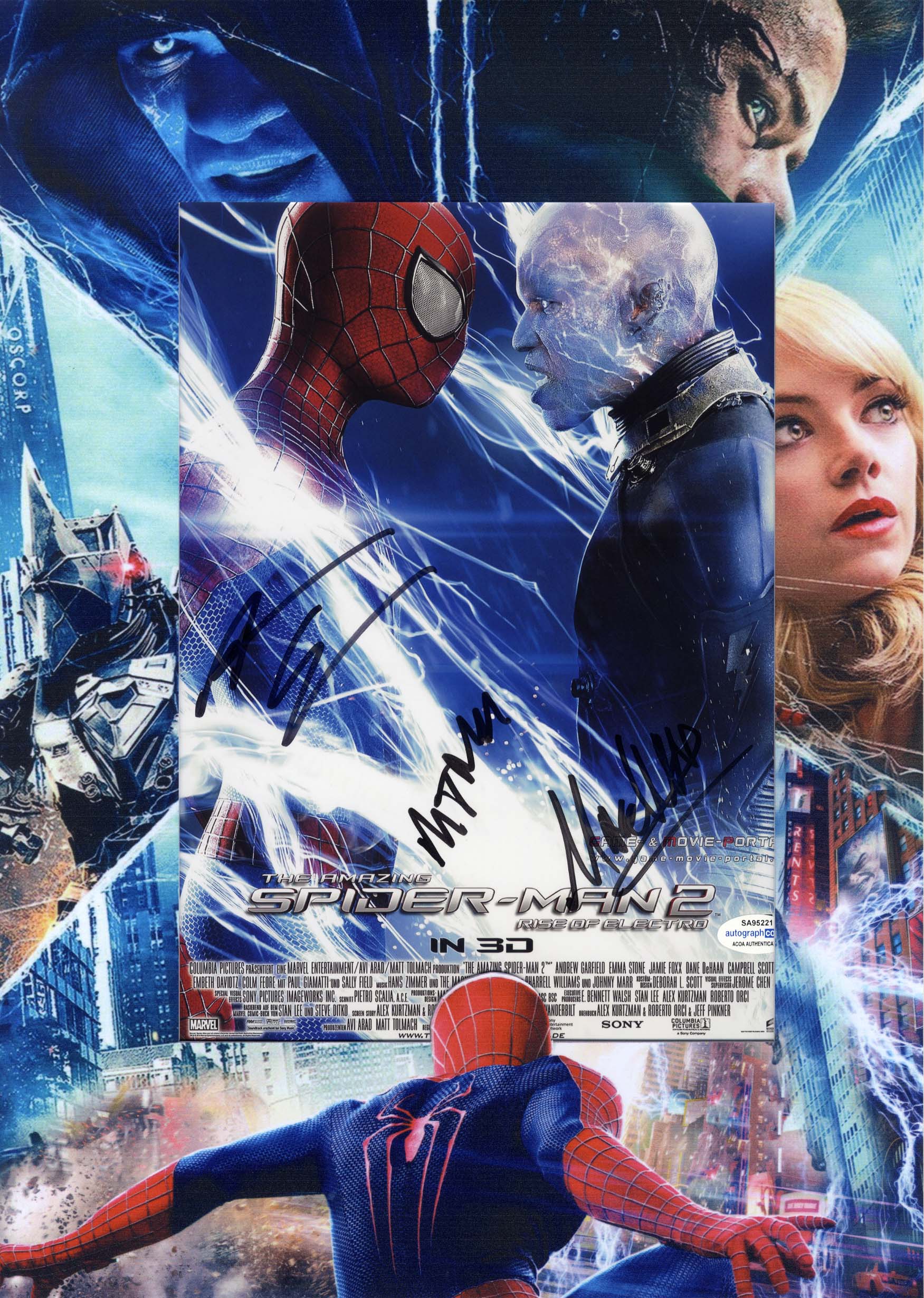 `Spider-Man 2` Autographs