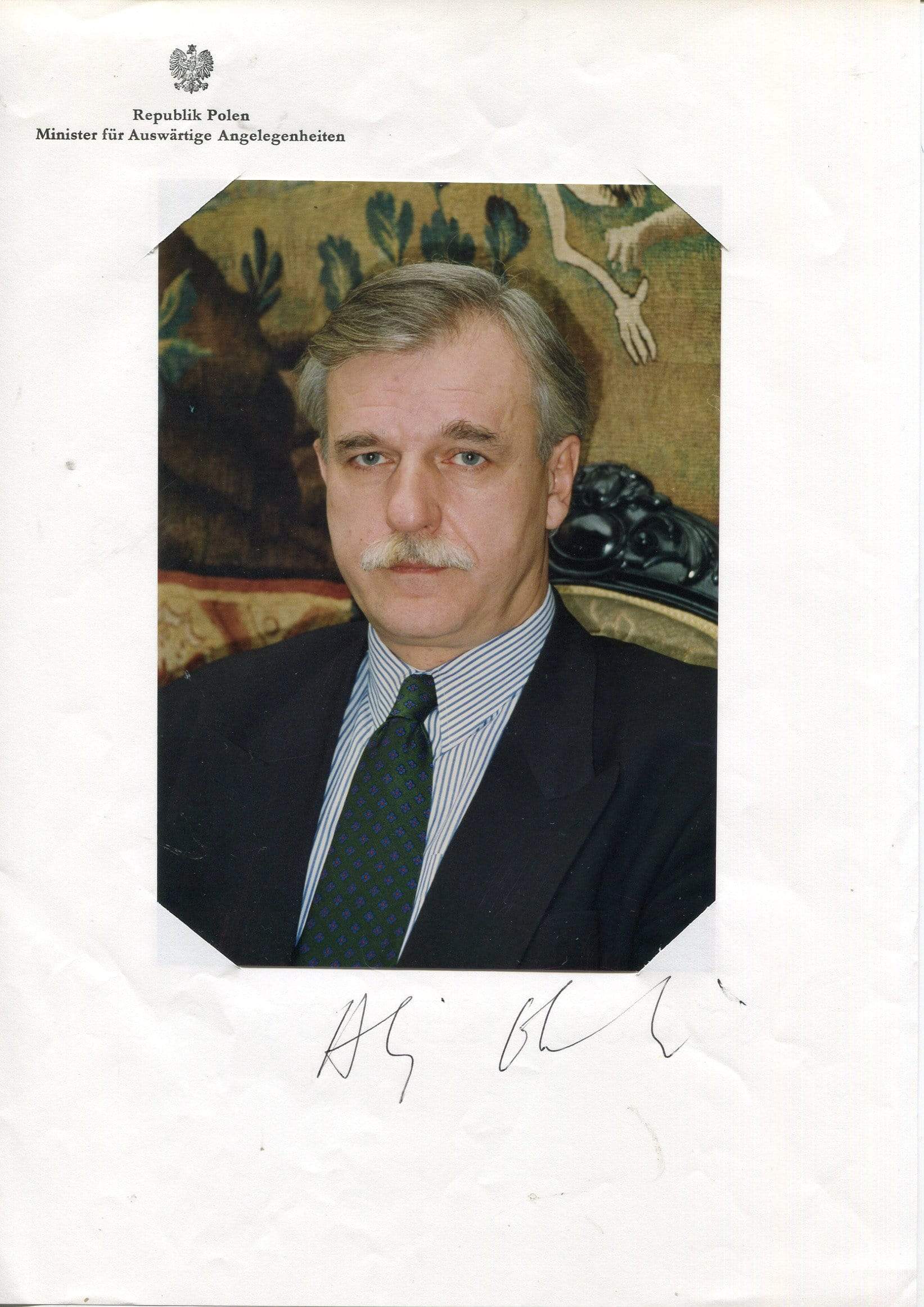 Olechowski, Andrzej autograph