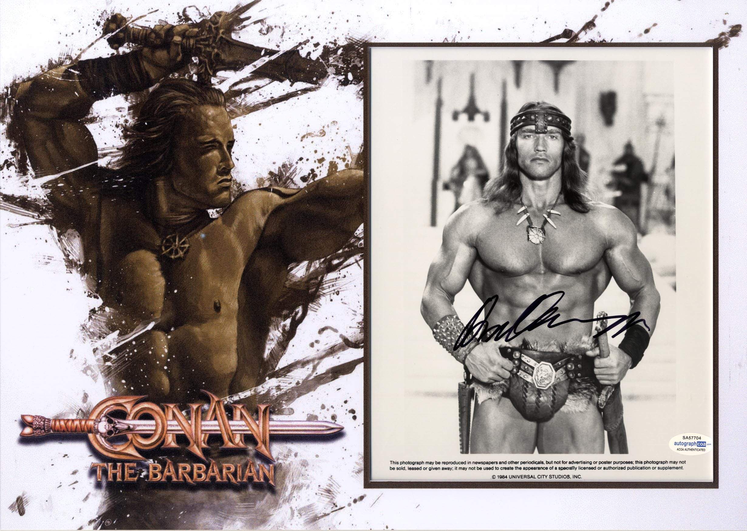 Arnold  Schwarzenegger Autograph Autogramm | ID 7242683383957