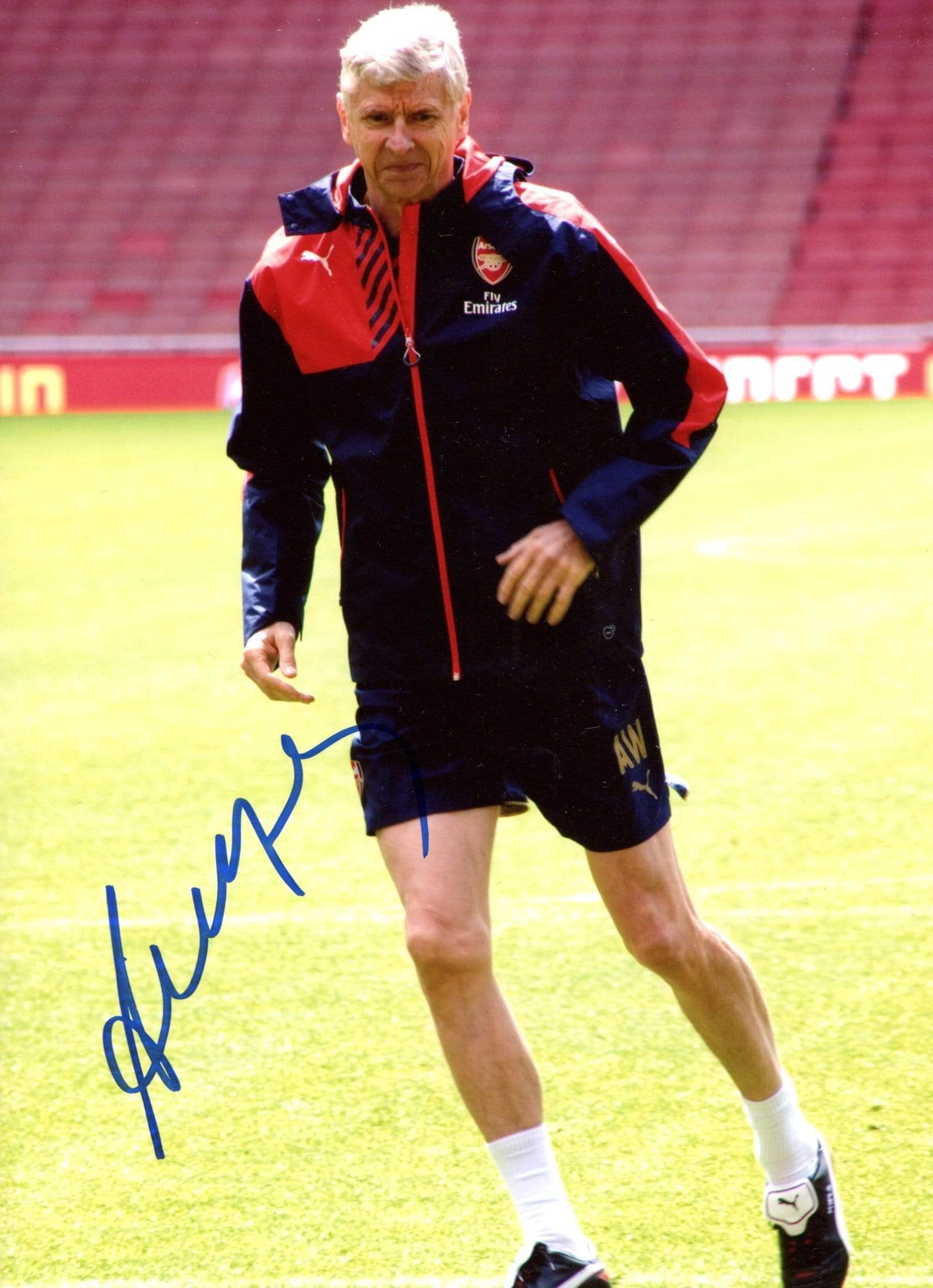 Wenger, Arsène autograph