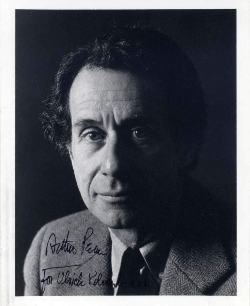 Penn, Arthur Hiller autograph
