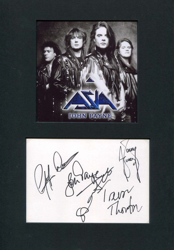 Asia Autograph | signed cards / album pages