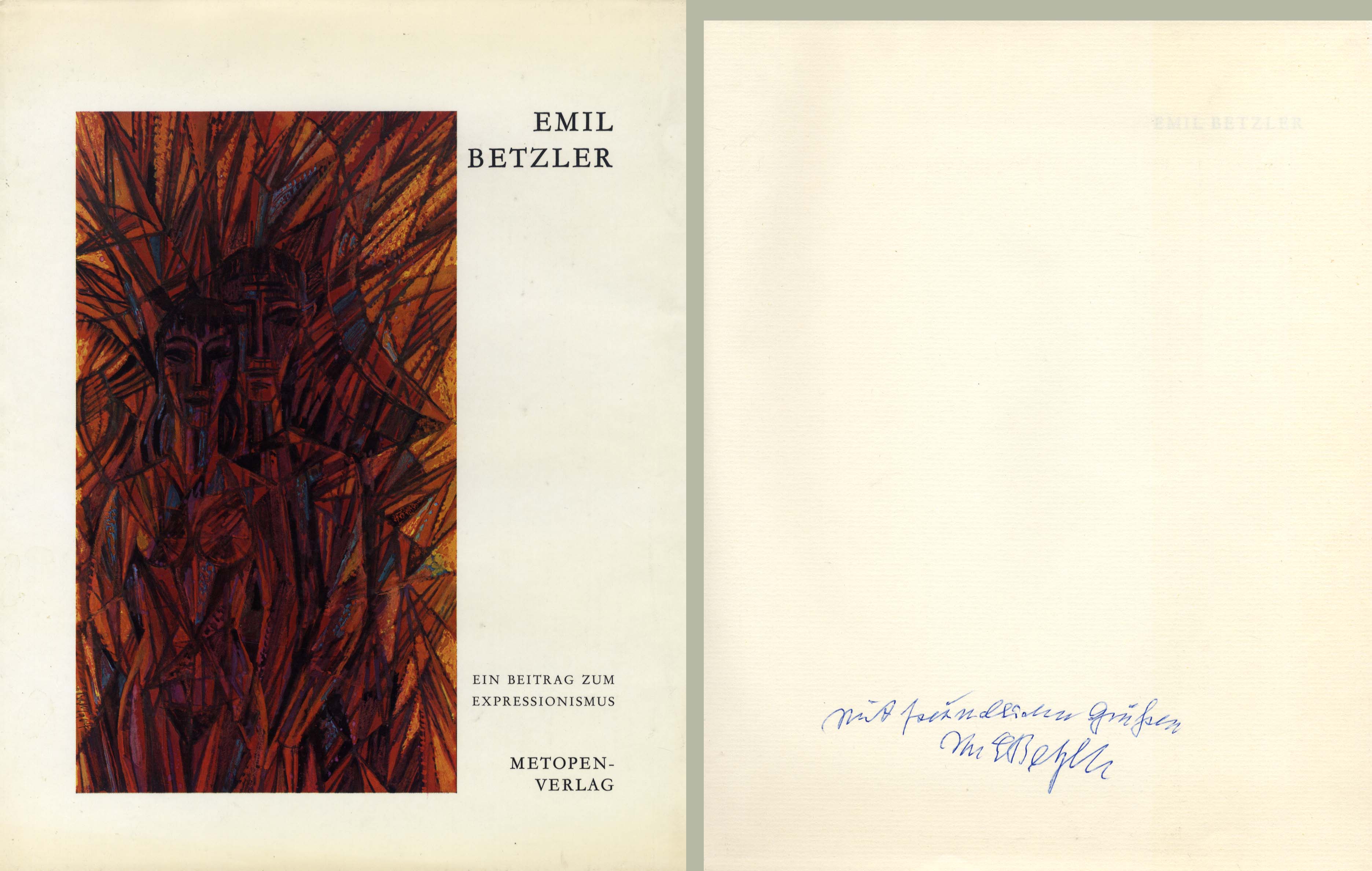 Betzler, Emil autograph