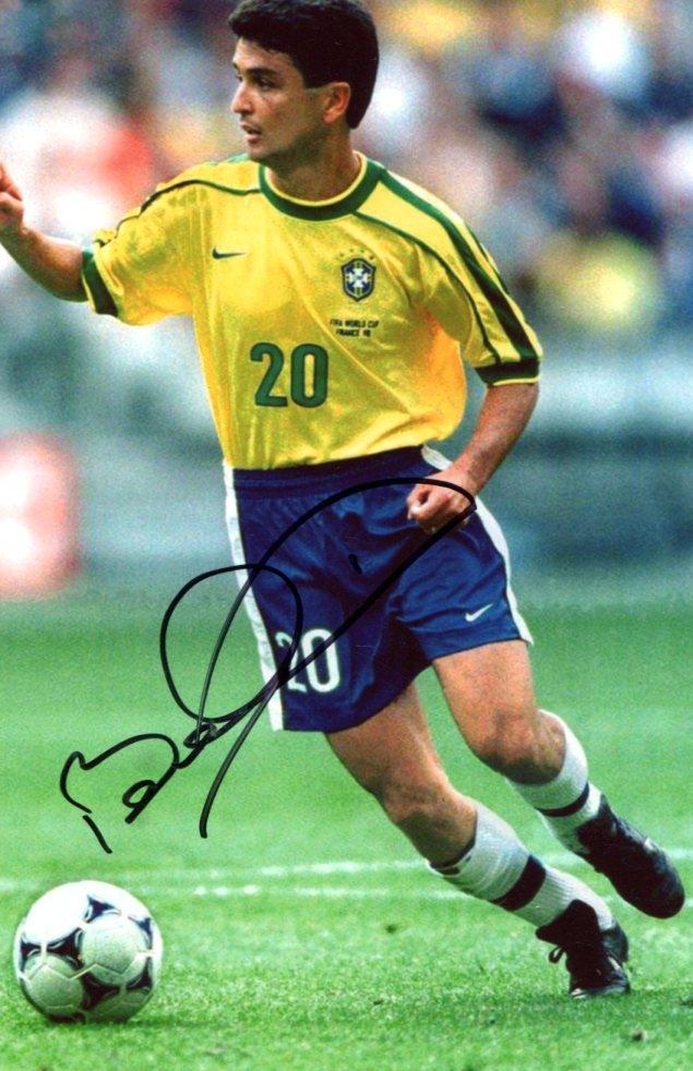 Bebeto autograph