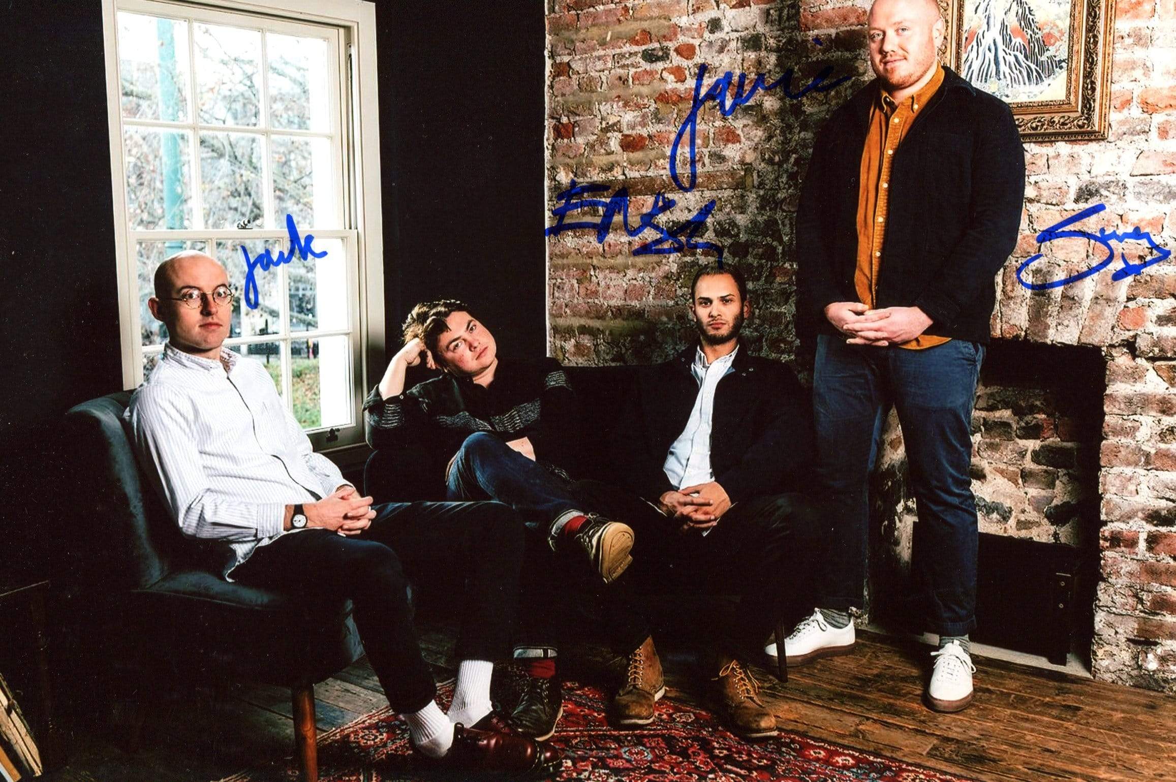 Bombay Bicycle Club autograph
