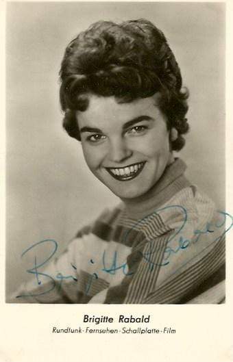 Rabald, Brigitte autograph