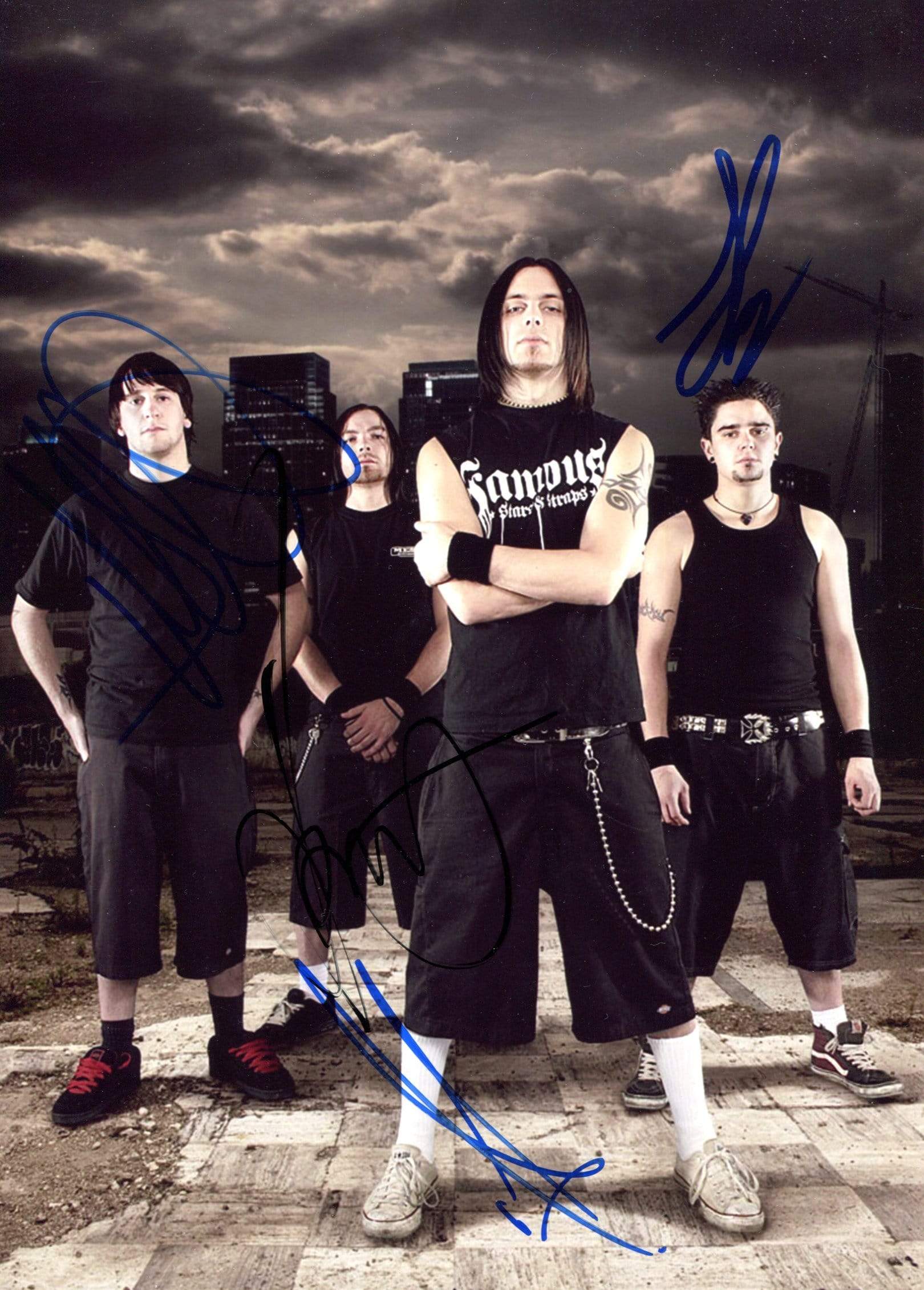  Bullet for My Valentine Autograph Autogramm | ID 6831312535701