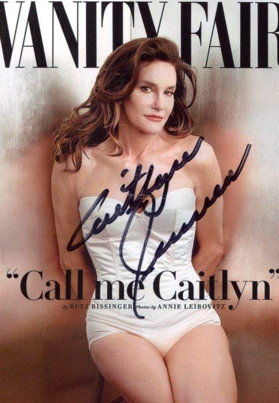 Jenner, Caitlyn autograph