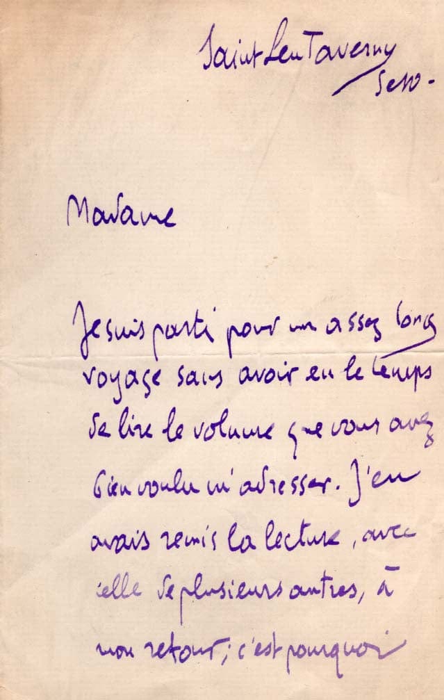 Camille Mauclair Autograph Autogramm | ID 7436809044117