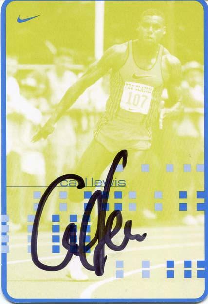 Carl  Lewis Autograph Autogramm | ID 7092008616085