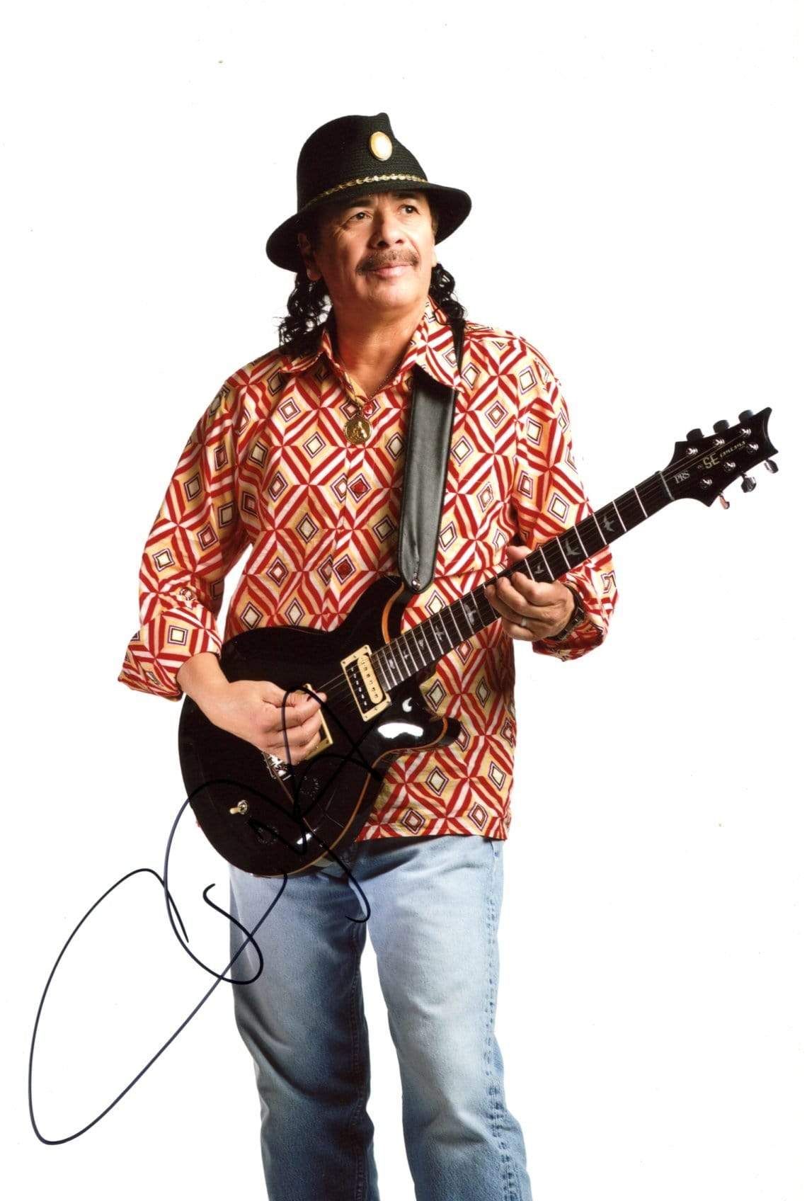 Santana, Carlos autograph